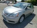 2014 Magnetic Gray Nissan Sentra S  photo #3