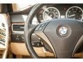 2005 BMW 5 Series Black Interior Controls Photo