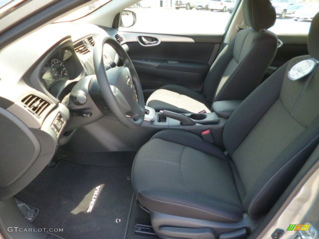 2014 Sentra S - Magnetic Gray / Charcoal photo #14