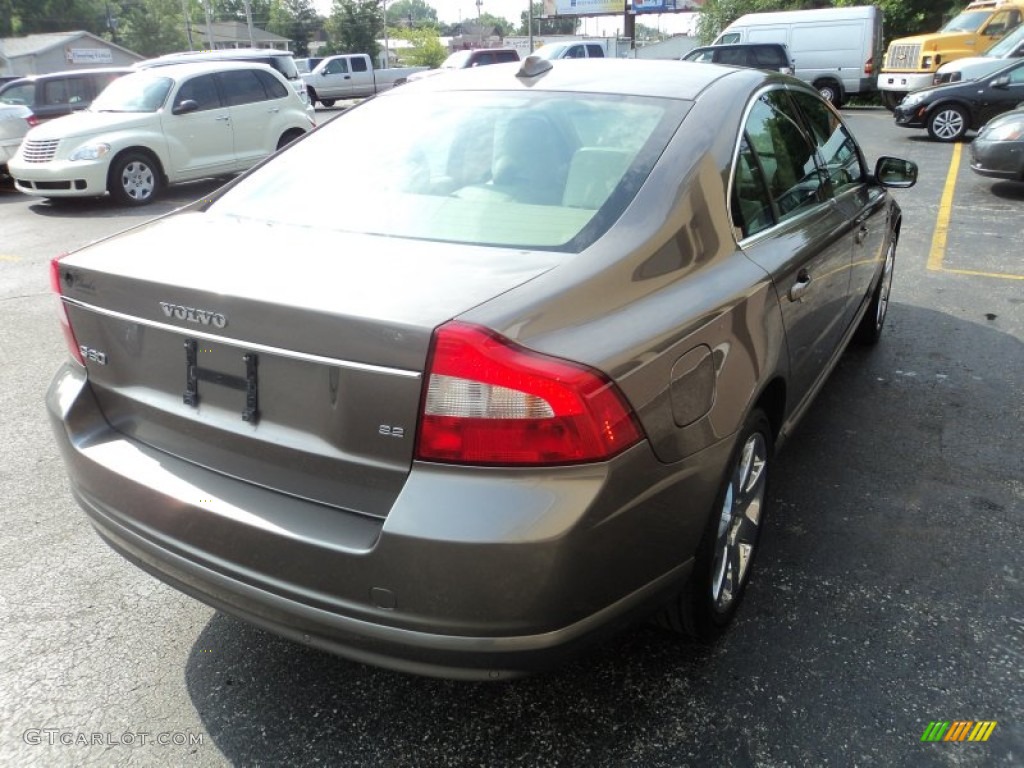 2007 S80 3.2 - Oyster Gray Metallic / Sandstone Beige photo #3