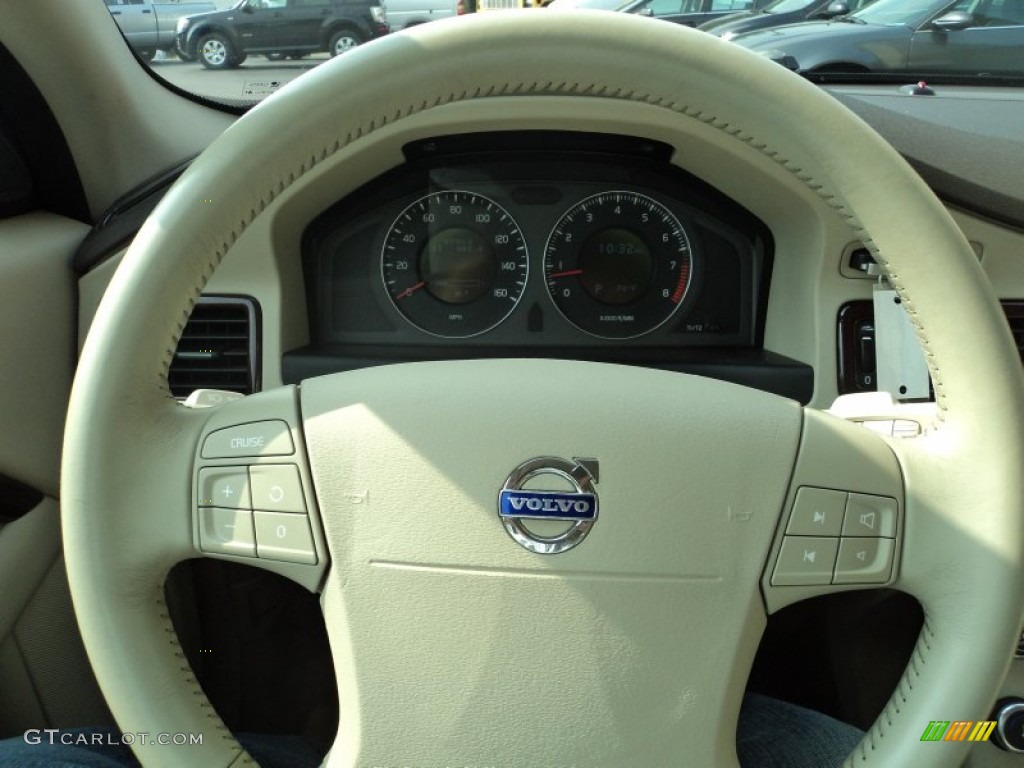 2007 S80 3.2 - Oyster Gray Metallic / Sandstone Beige photo #6