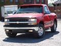 1999 Victory Red Chevrolet Silverado 1500 LS Regular Cab 4x4  photo #1