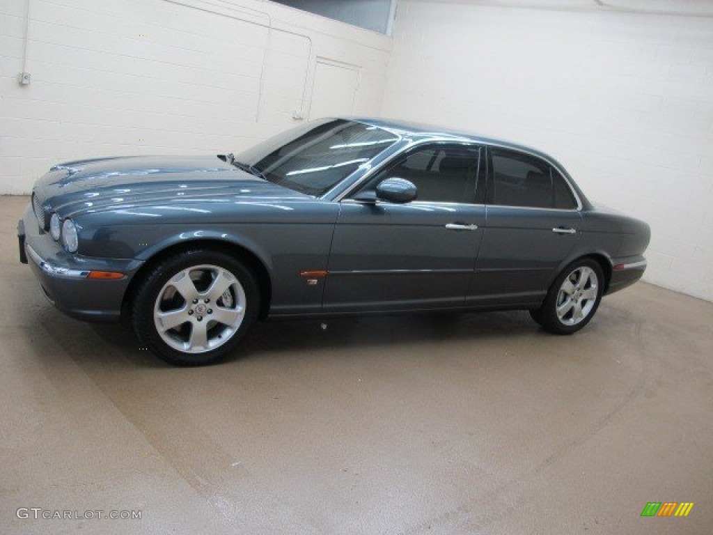 Dark Blue Grey Pearl Metallic 2004 Jaguar XJ XJR Exterior Photo #95798805