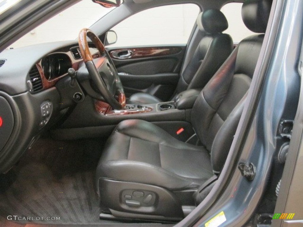 Charcoal Interior 2004 Jaguar XJ XJR Photo #95798871