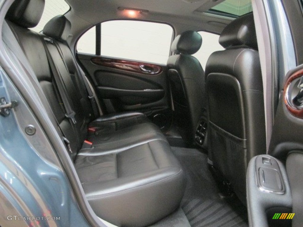 2004 XJ XJR - Dark Blue Grey Pearl Metallic / Charcoal photo #20
