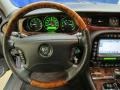 2004 Jaguar XJ Charcoal Interior Steering Wheel Photo