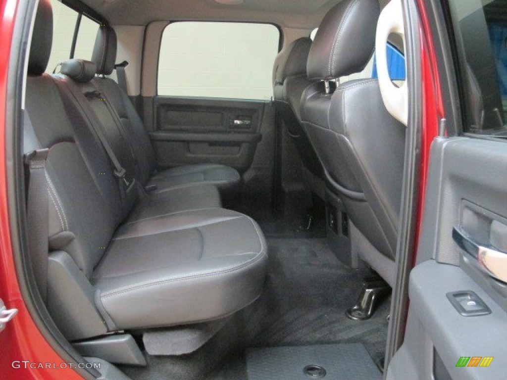 2012 Ram 1500 Sport Crew Cab 4x4 - Deep Molten Red Pearl / Dark Slate Gray photo #21