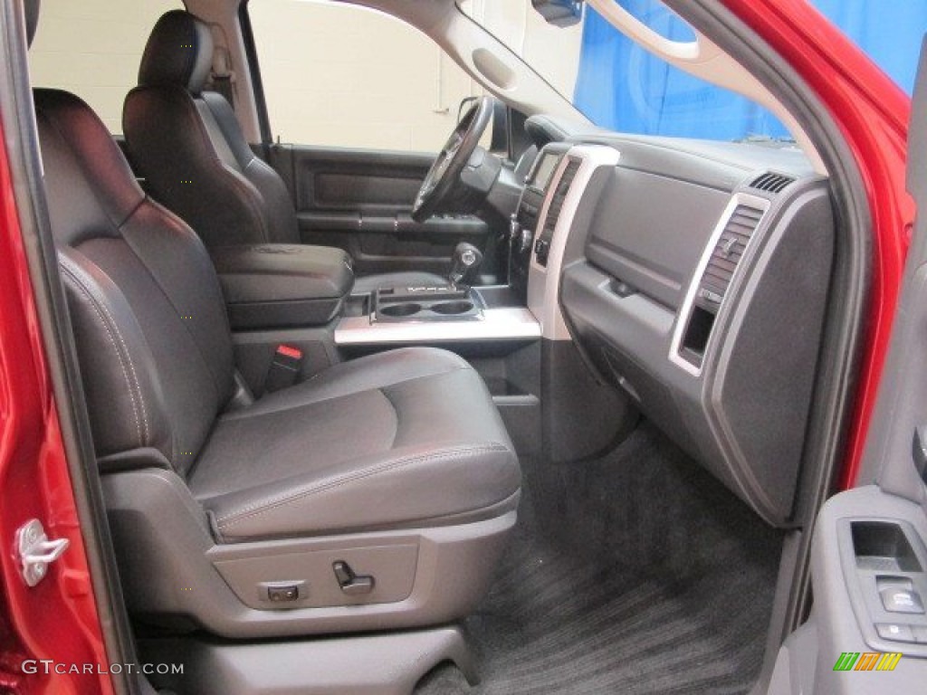 2012 Ram 1500 Sport Crew Cab 4x4 - Deep Molten Red Pearl / Dark Slate Gray photo #23