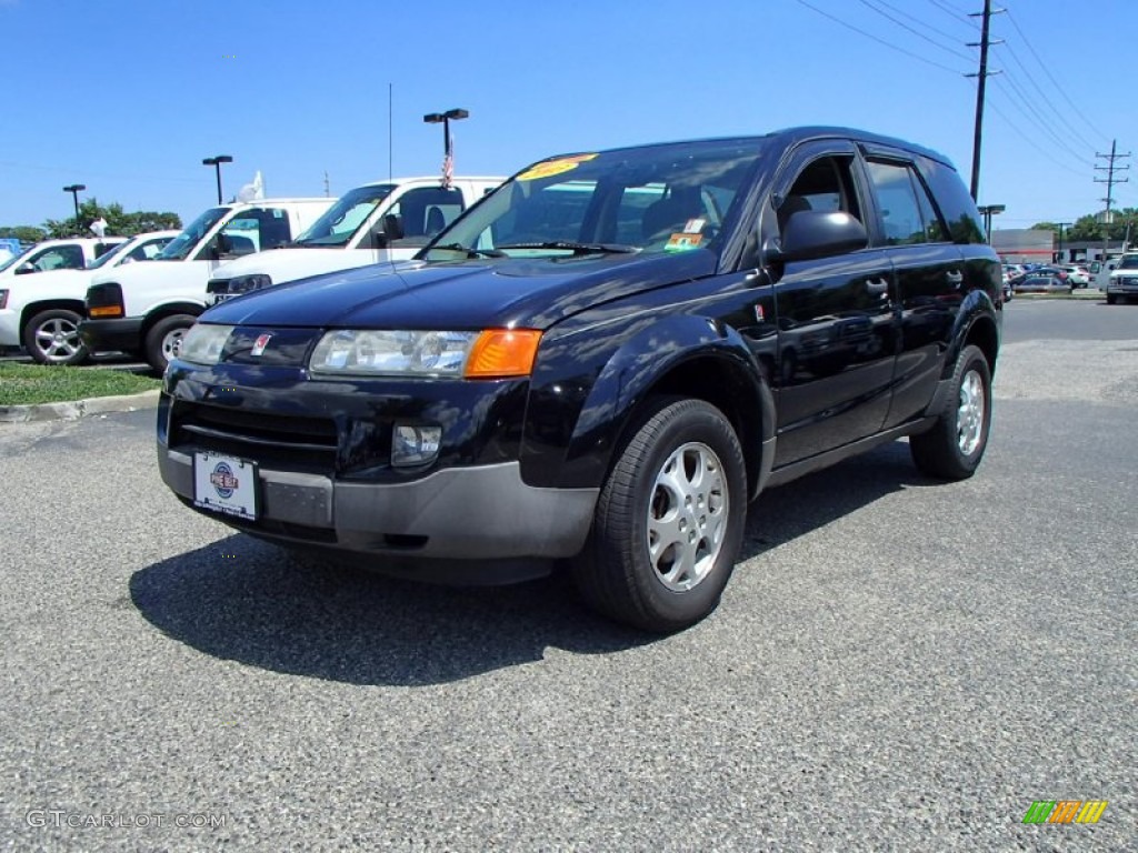 2003 VUE V6 AWD - Black / Gray photo #1