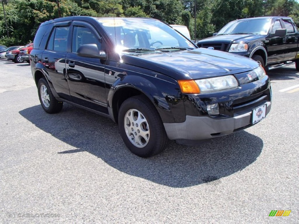 2003 VUE V6 AWD - Black / Gray photo #3