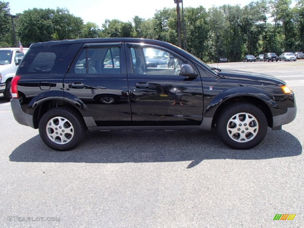 2003 VUE V6 AWD - Black / Gray photo #4