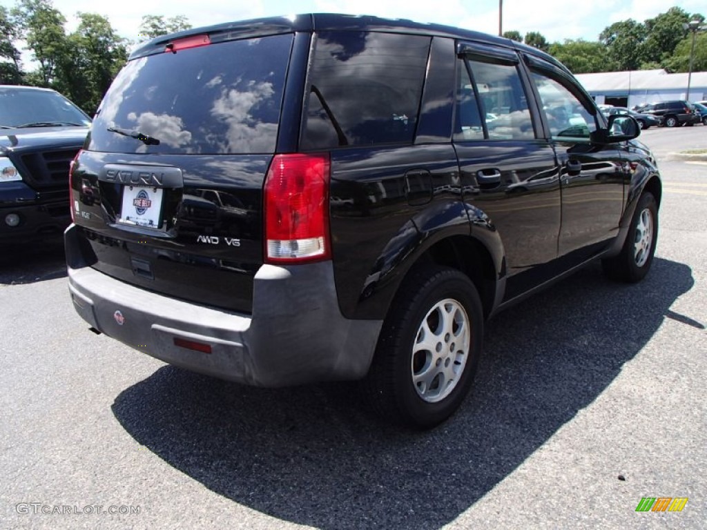 2003 VUE V6 AWD - Black / Gray photo #5