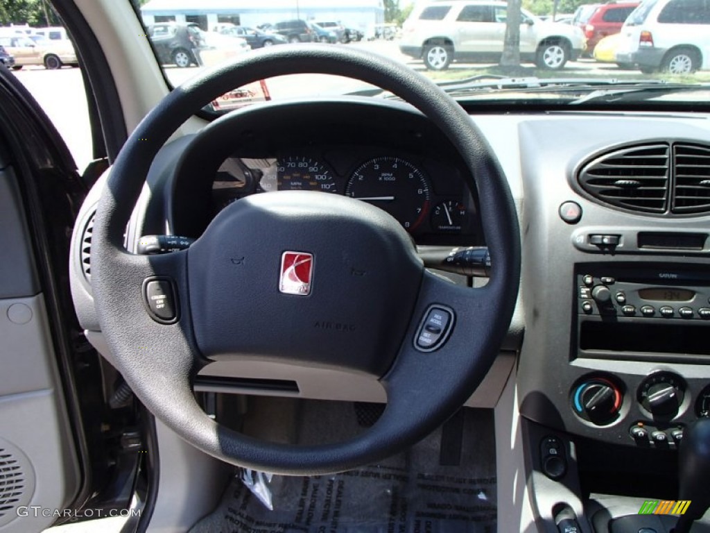 2003 VUE V6 AWD - Black / Gray photo #14