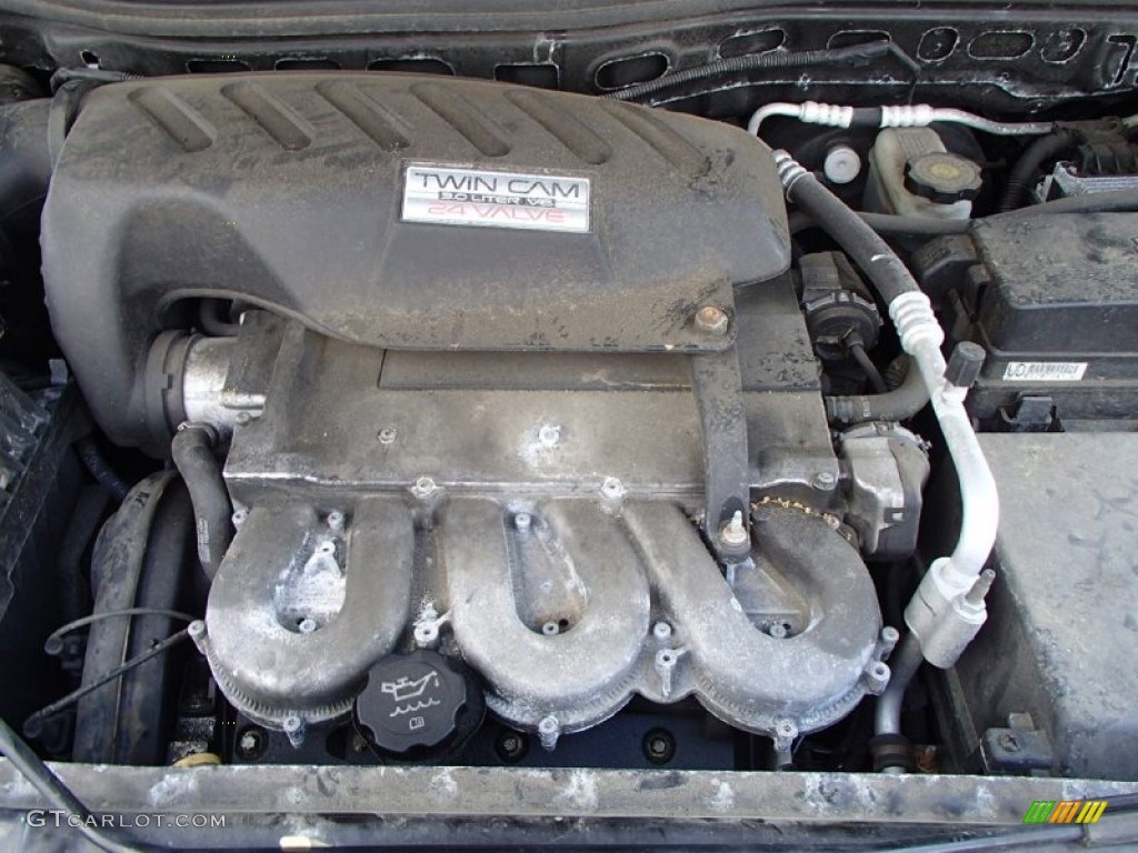 2003 VUE V6 AWD - Black / Gray photo #18