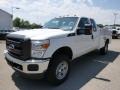 Oxford White - F350 Super Duty XL Super Cab 4x4 Utility Photo No. 4