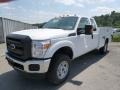 Oxford White - F350 Super Duty XL Super Cab 4x4 Utility Photo No. 4