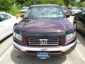 2007 Dark Cherry Pearl Honda Ridgeline RTL  photo #2