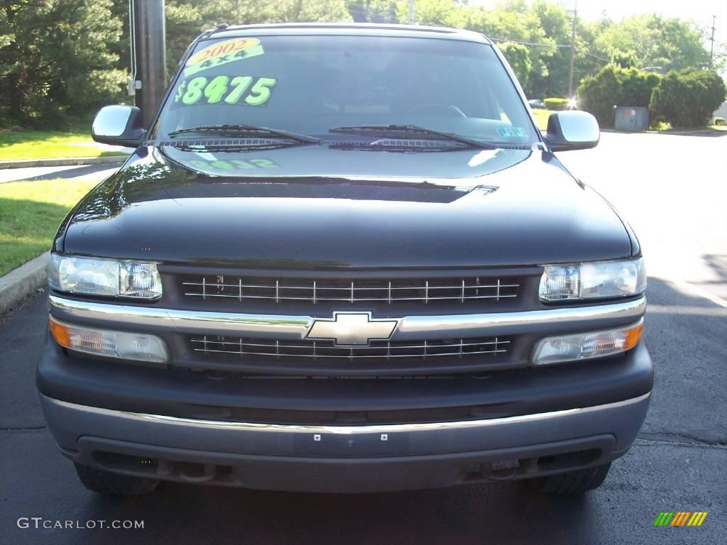 2002 Silverado 1500 LS Extended Cab 4x4 - Onyx Black / Graphite Gray photo #24