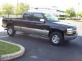 2002 Onyx Black Chevrolet Silverado 1500 LS Extended Cab 4x4  photo #26