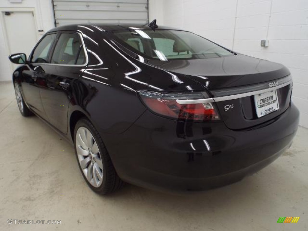 2011 9-5 Turbo4 Sedan - Black / Parchment photo #3