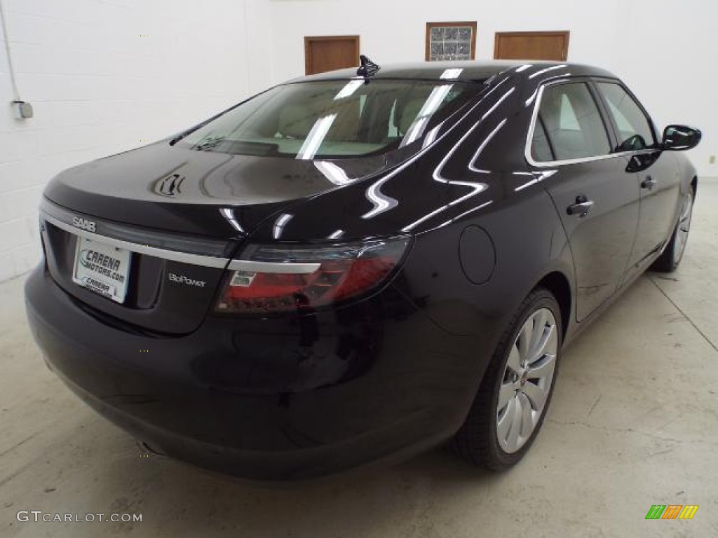 2011 9-5 Turbo4 Sedan - Black / Parchment photo #6