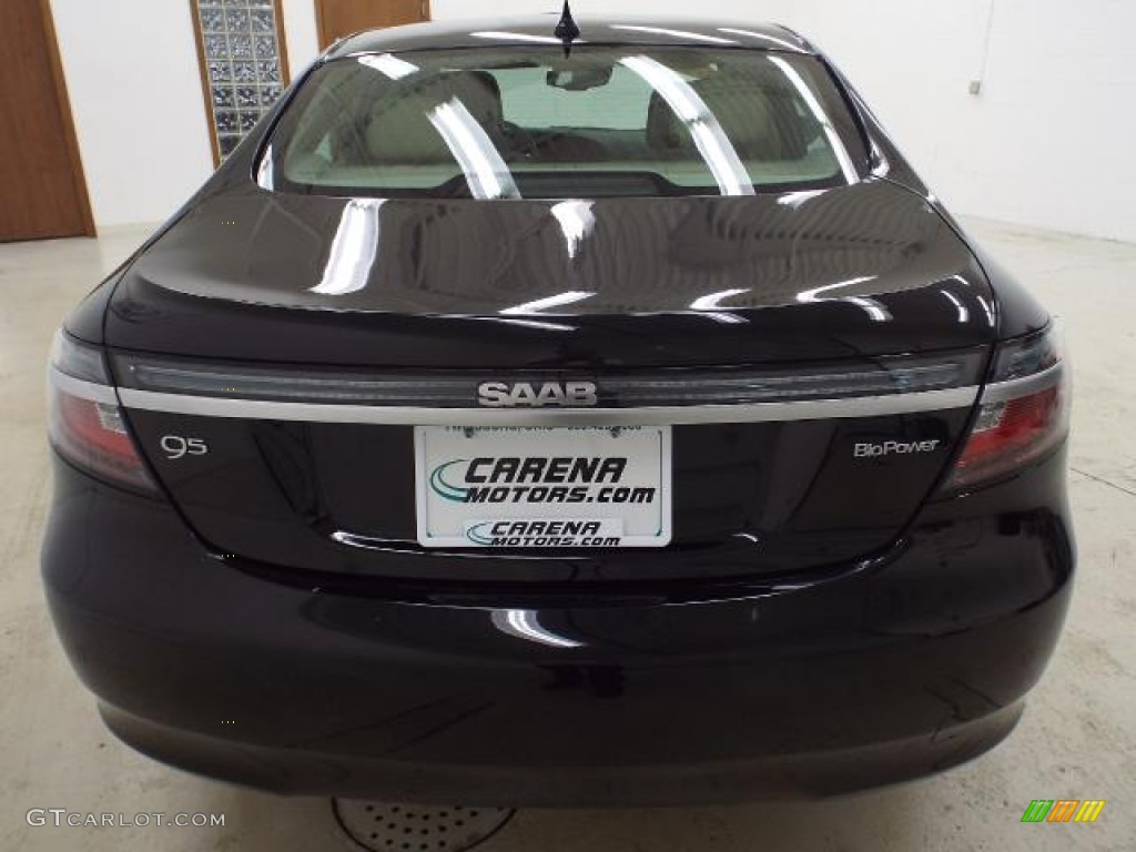 2011 9-5 Turbo4 Sedan - Black / Parchment photo #25