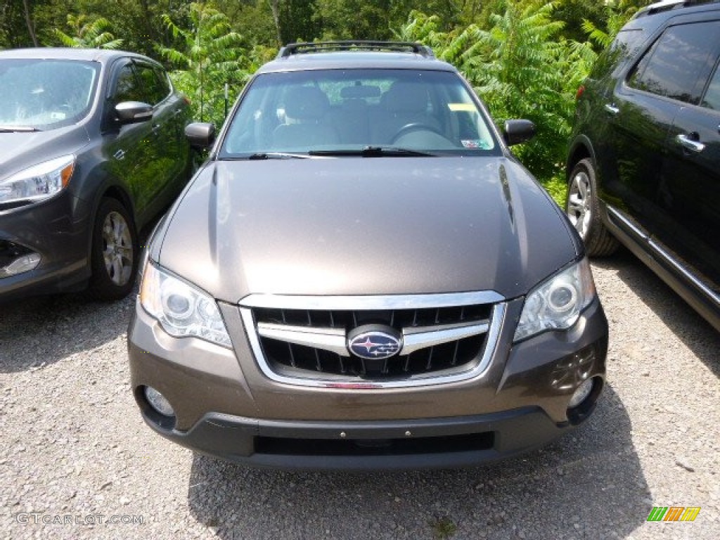 2008 Outback 2.5i Limited Wagon - Deep Bronze Metallic / Warm Ivory photo #2