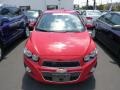 2013 Victory Red Chevrolet Sonic LTZ Hatch  photo #2