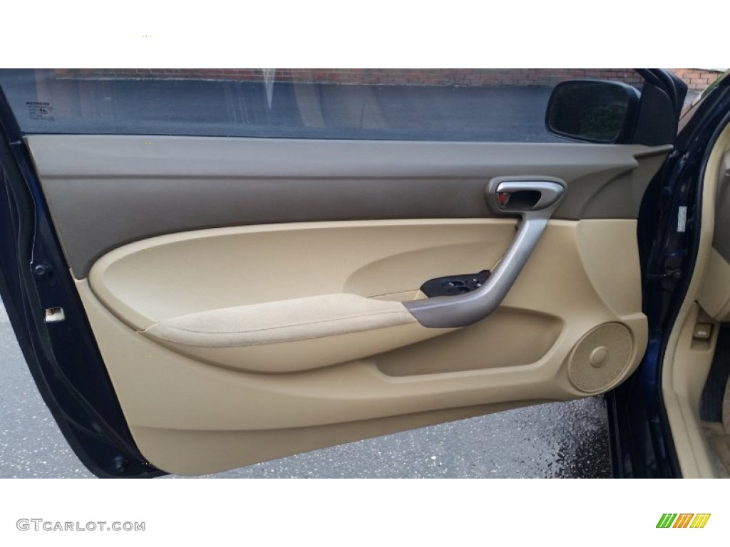 2006 Honda Civic EX Coupe Ivory Door Panel Photo #95805357