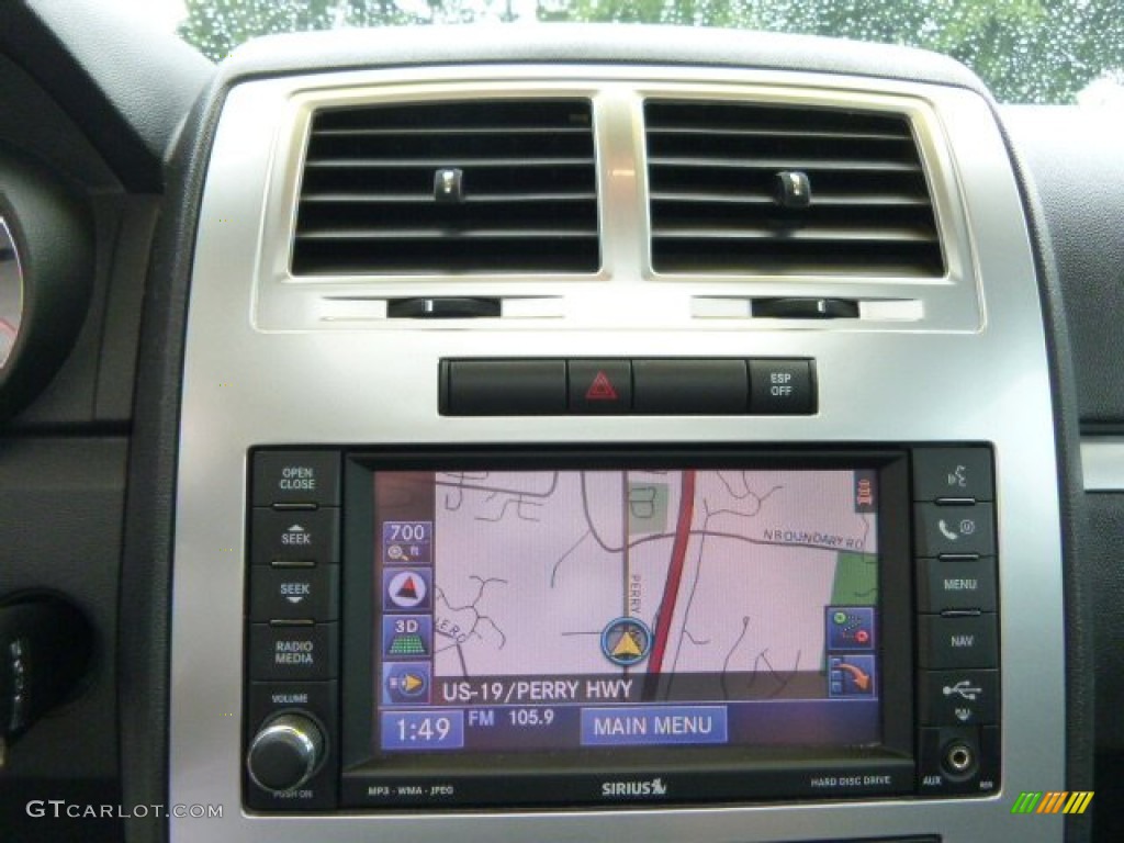 2010 Charger R/T AWD - Brilliant Black Crystal Pearl / Dark Slate Gray photo #16