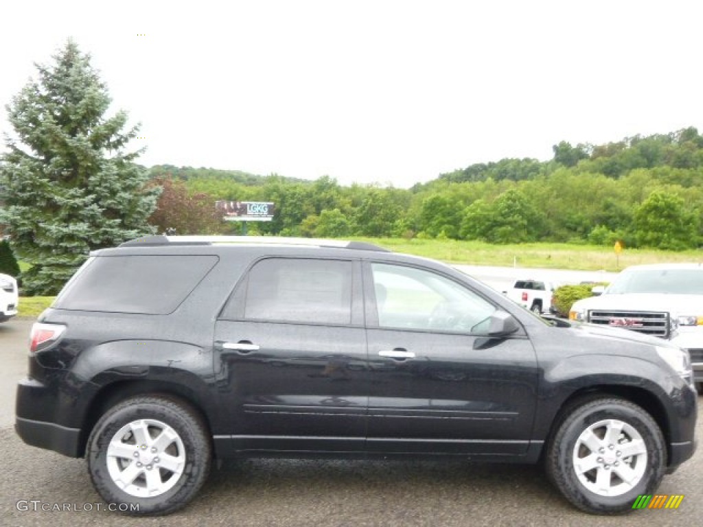 Carbon Black Metallic 2014 GMC Acadia SLE AWD Exterior Photo #95809119
