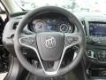 2014 Buick Regal Ebony Interior Steering Wheel Photo