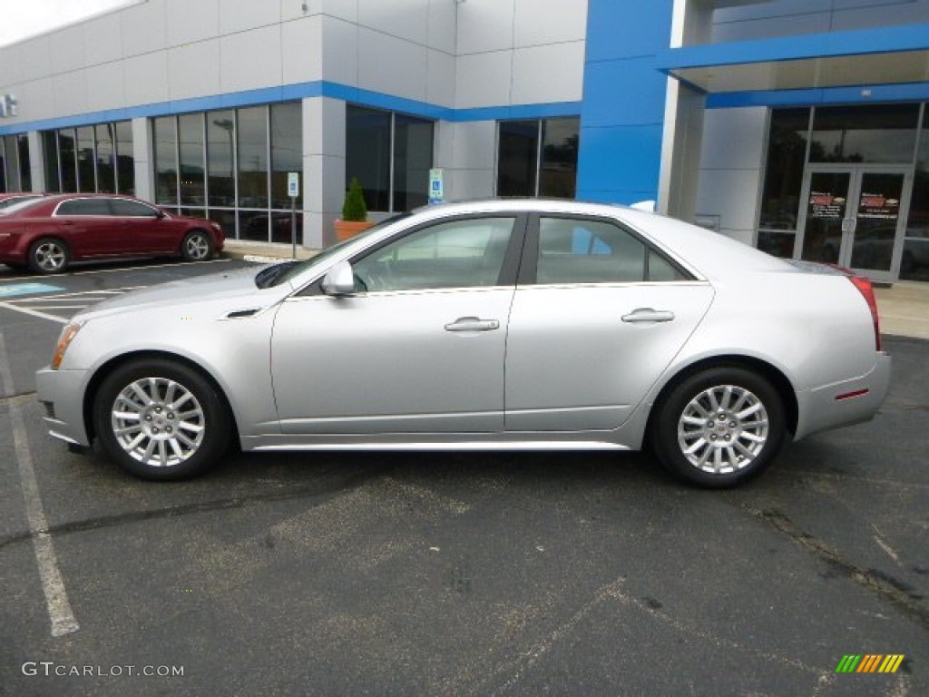 Radiant Silver Metallic 2012 Cadillac CTS 4 3.0 AWD Sedan Exterior Photo #95811330