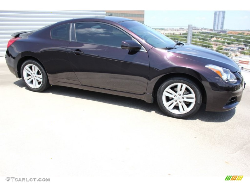 Crimson Black 2010 Nissan Altima 2.5 S Coupe Exterior Photo #95811624