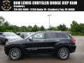 2014 Brilliant Black Crystal Pearl Jeep Grand Cherokee Limited 4x4  photo #1