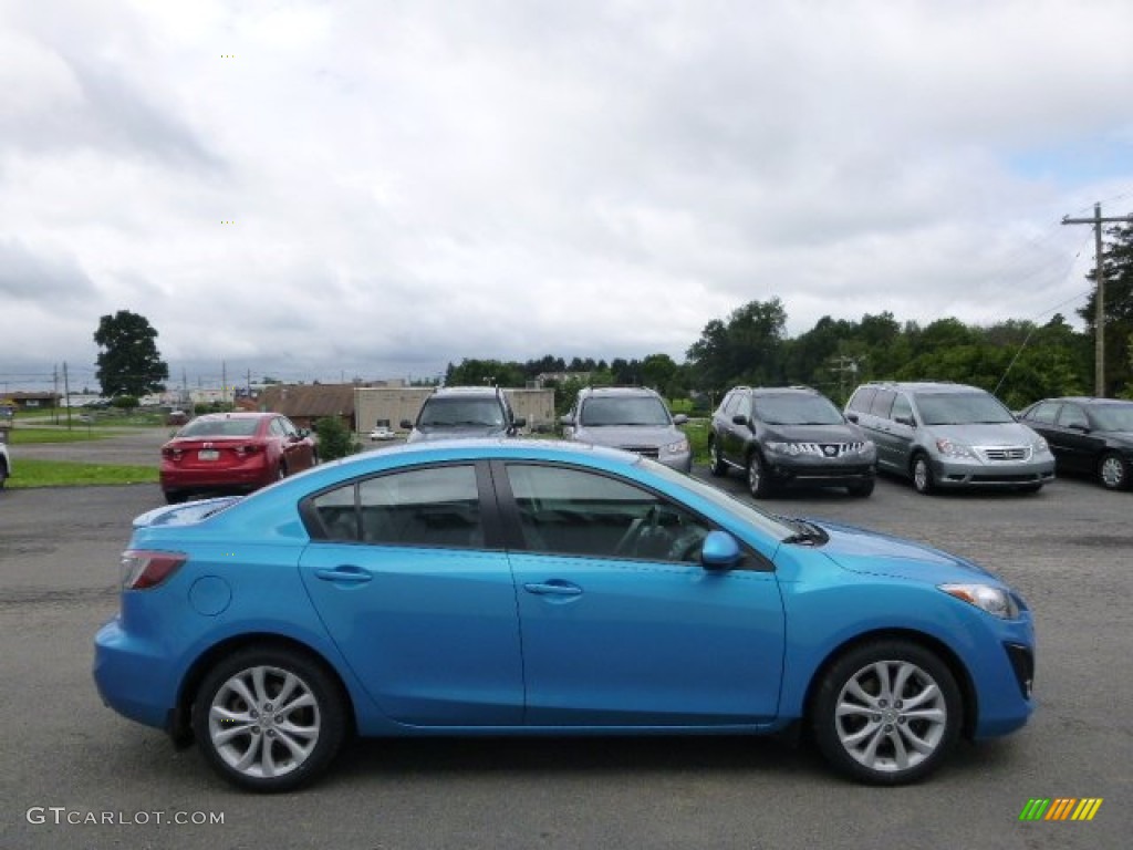 Celestial Blue Mica 2010 Mazda MAZDA3 s Grand Touring 4 Door Exterior Photo #95812791