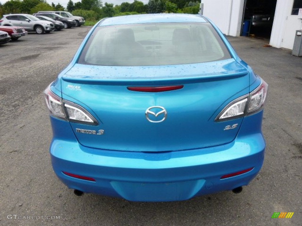 Celestial Blue Mica 2010 Mazda MAZDA3 s Grand Touring 4 Door Exterior Photo #95812845