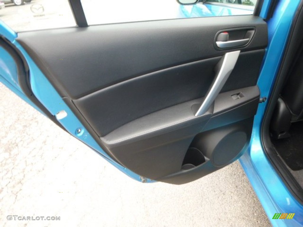 2010 MAZDA3 s Grand Touring 4 Door - Celestial Blue Mica / Black photo #13