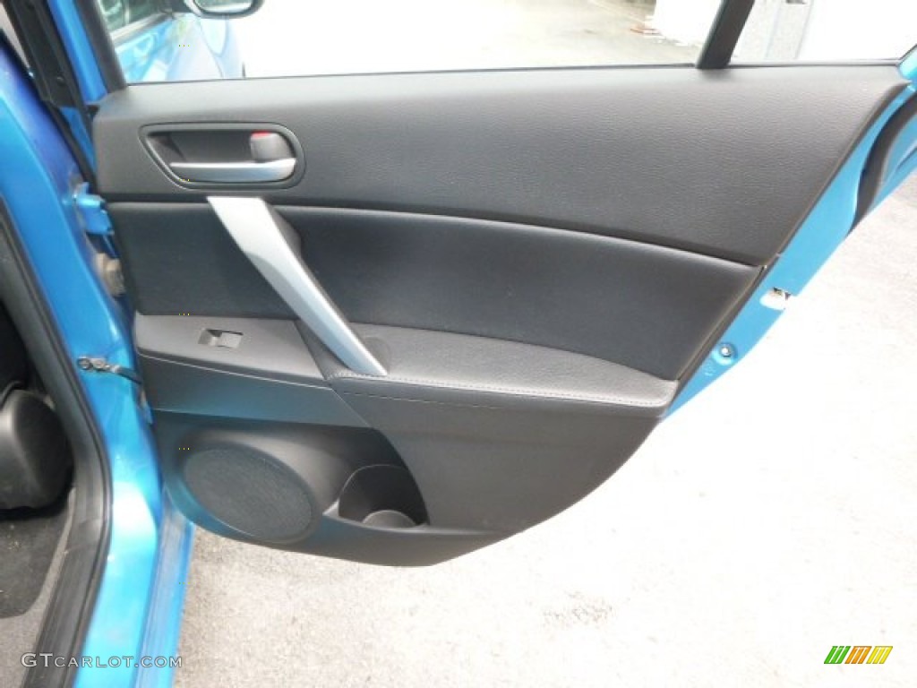2010 MAZDA3 s Grand Touring 4 Door - Celestial Blue Mica / Black photo #16