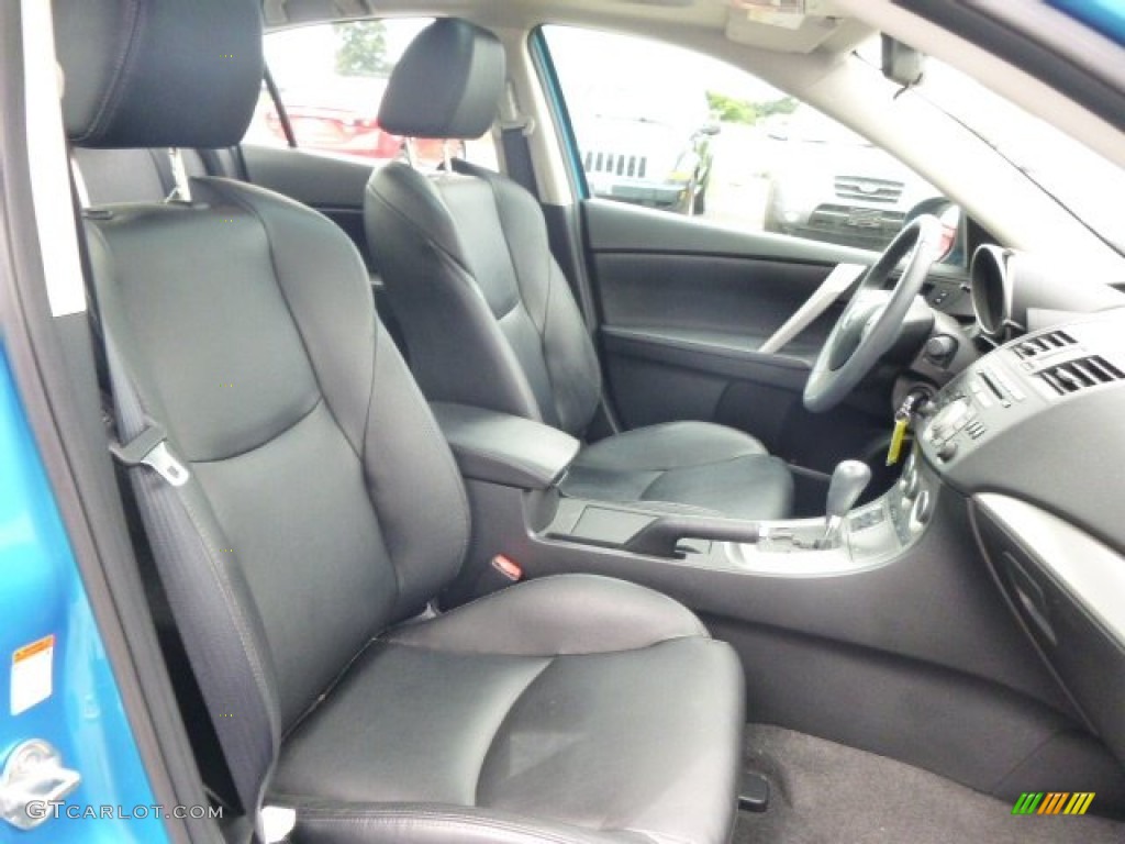 2010 MAZDA3 s Grand Touring 4 Door - Celestial Blue Mica / Black photo #17