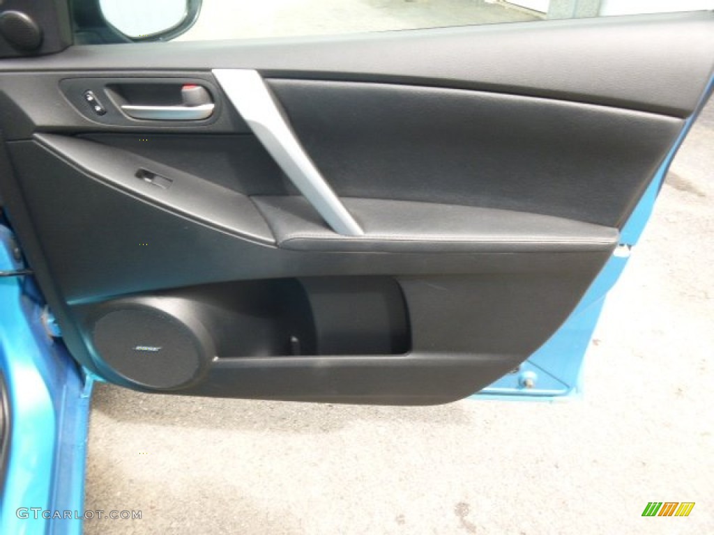 2010 MAZDA3 s Grand Touring 4 Door - Celestial Blue Mica / Black photo #18