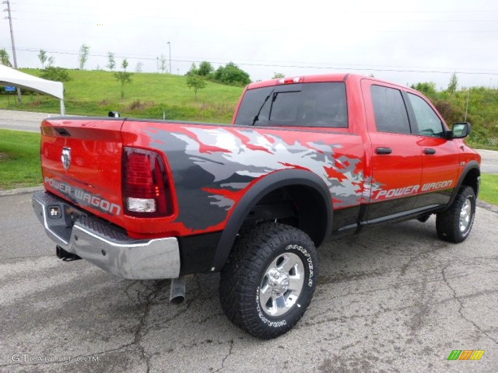 Flame Red 2014 Ram 2500 Power Wagon Crew Cab 4x4 Exterior Photo #95813412