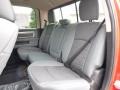 2014 Ram 2500 Black/Diesel Gray Interior Rear Seat Photo