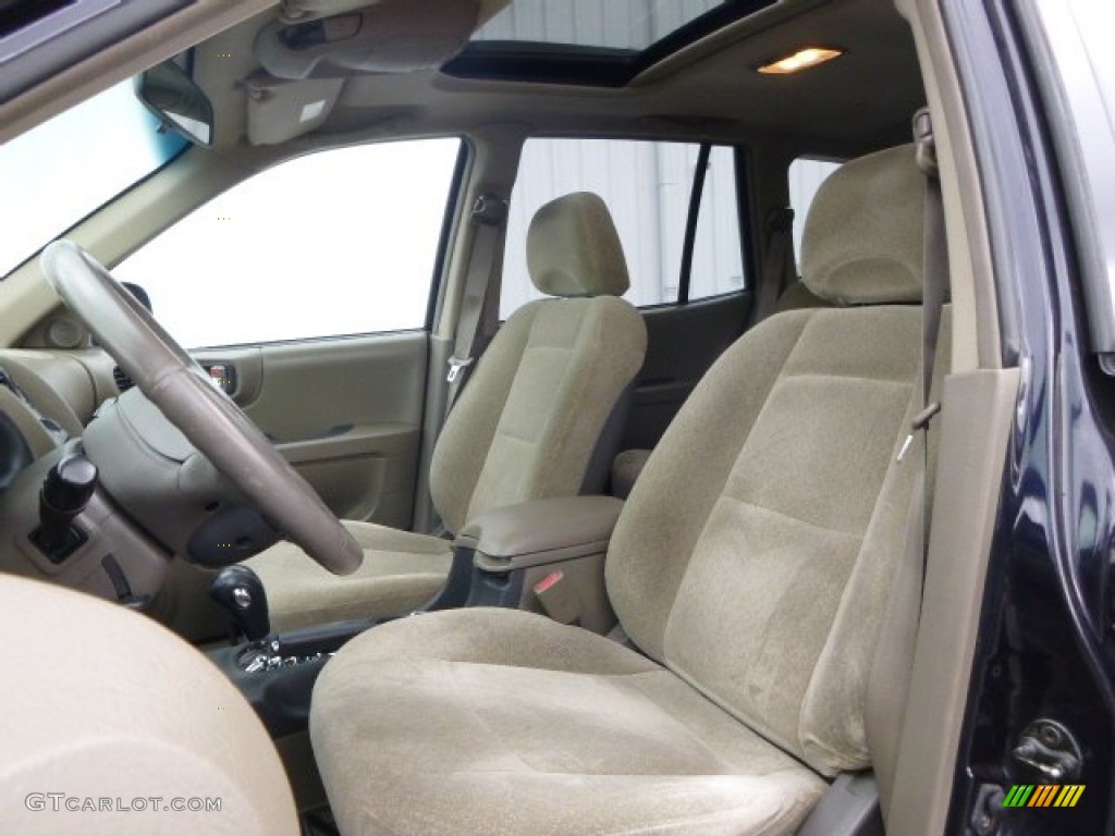 2004 Santa Fe GLS 4WD - Moonlit Blue / Beige photo #8