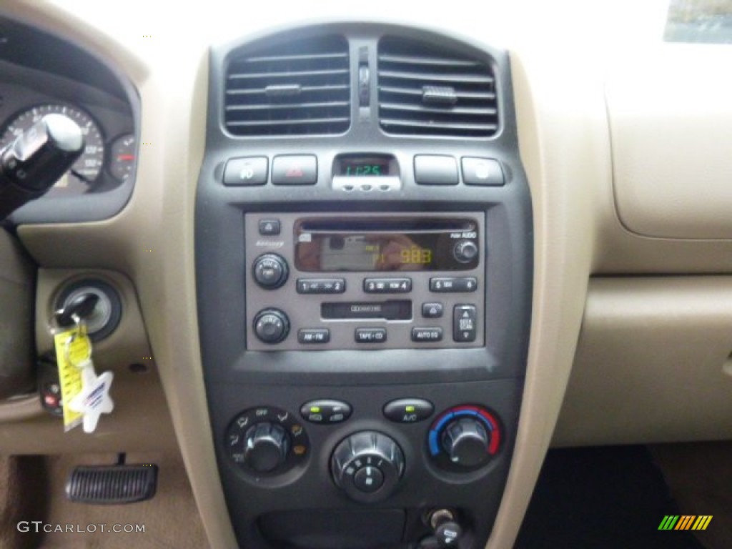 2004 Santa Fe GLS 4WD - Moonlit Blue / Beige photo #11