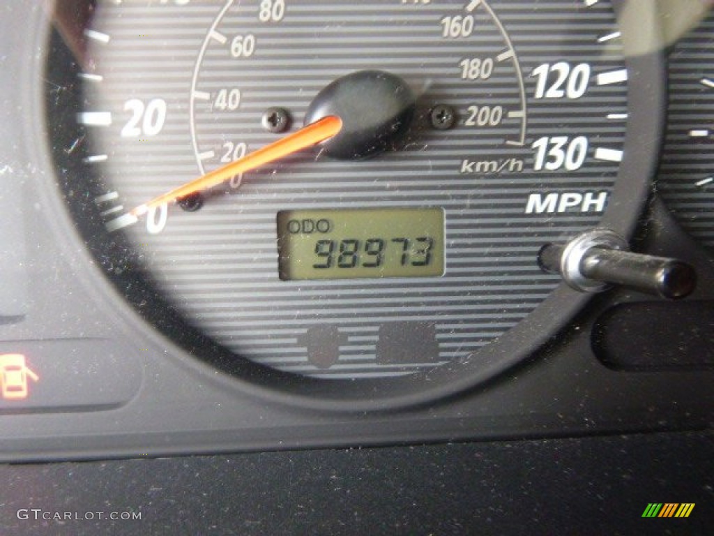 2004 Santa Fe GLS 4WD - Moonlit Blue / Beige photo #14