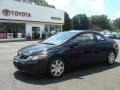 2006 Nighthawk Black Pearl Honda Civic LX Coupe  photo #1