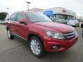 Wild Cherry Metallic 2012 Volkswagen Tiguan SE 4Motion