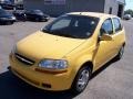 Summer Yellow 2004 Chevrolet Aveo LS Hatchback