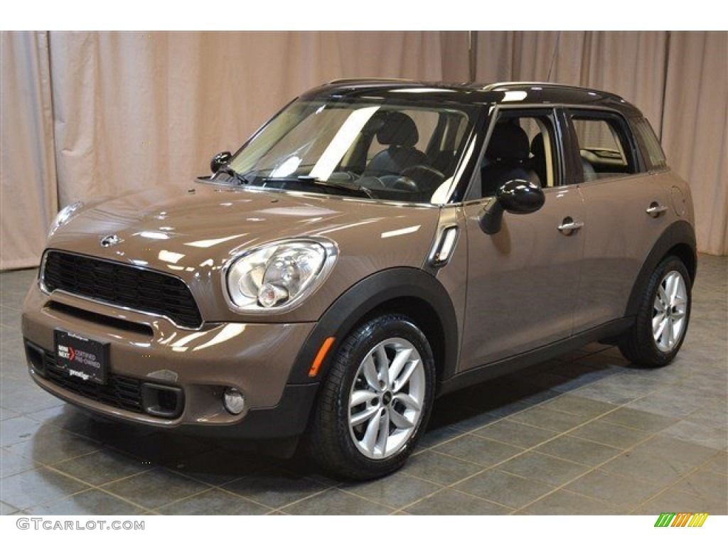 2011 Cooper S Countryman - Light Coffee / Carbon Black photo #1